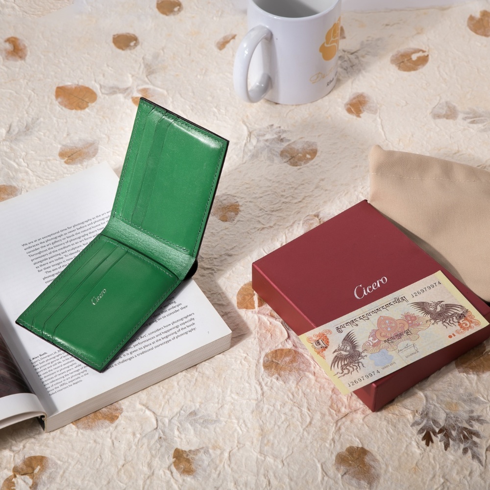 Bifold Men Leather Wallet